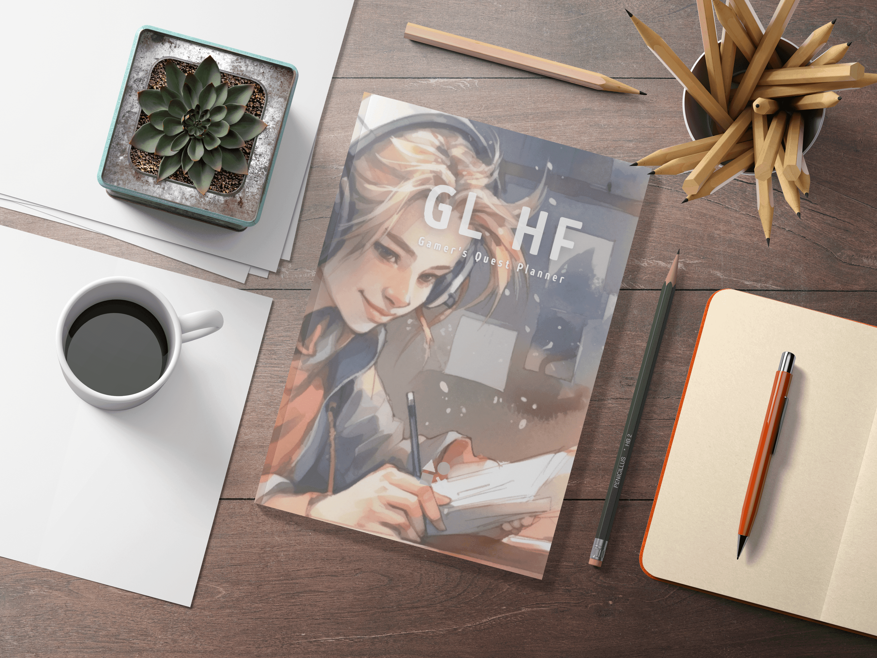 GLHF Gamer's Quest Planner: l'agenda per chi gioca sul serio
