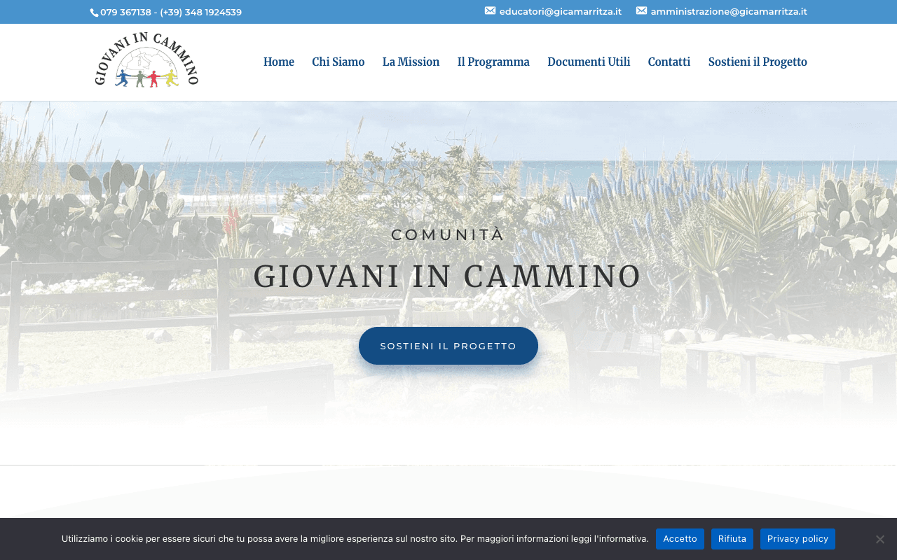 Infrastruttura Cloud Giovani in Cammino