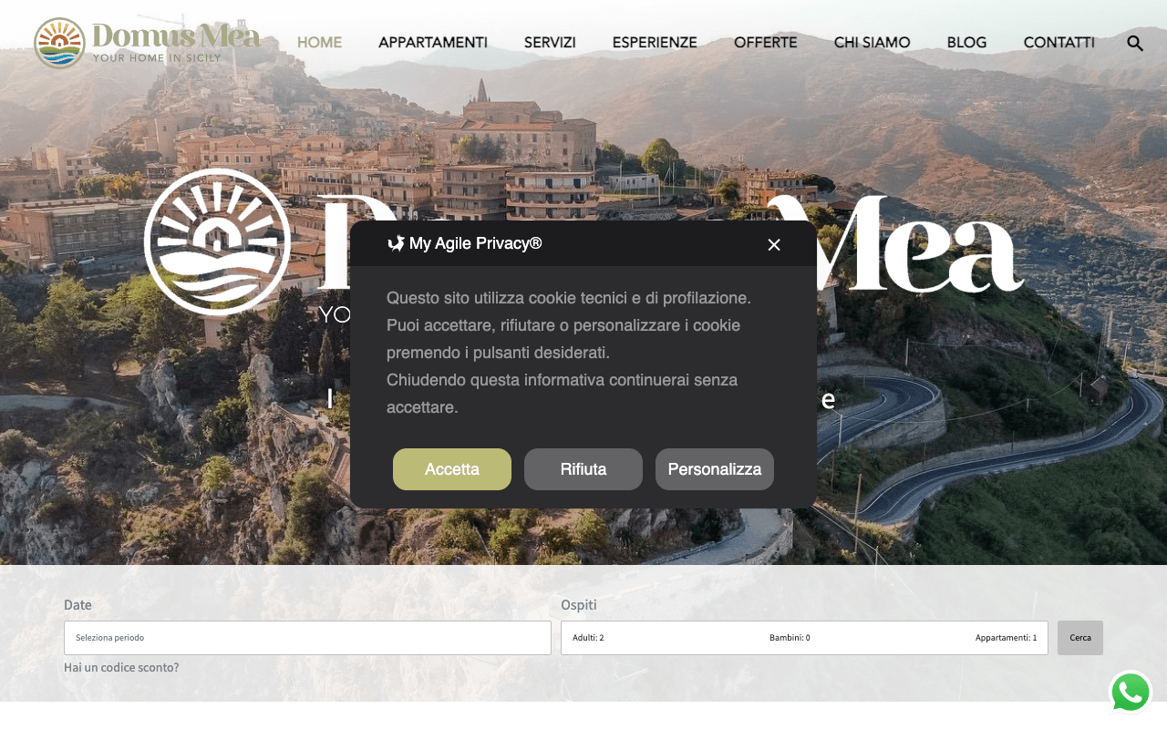 Sito Web Domus Mea