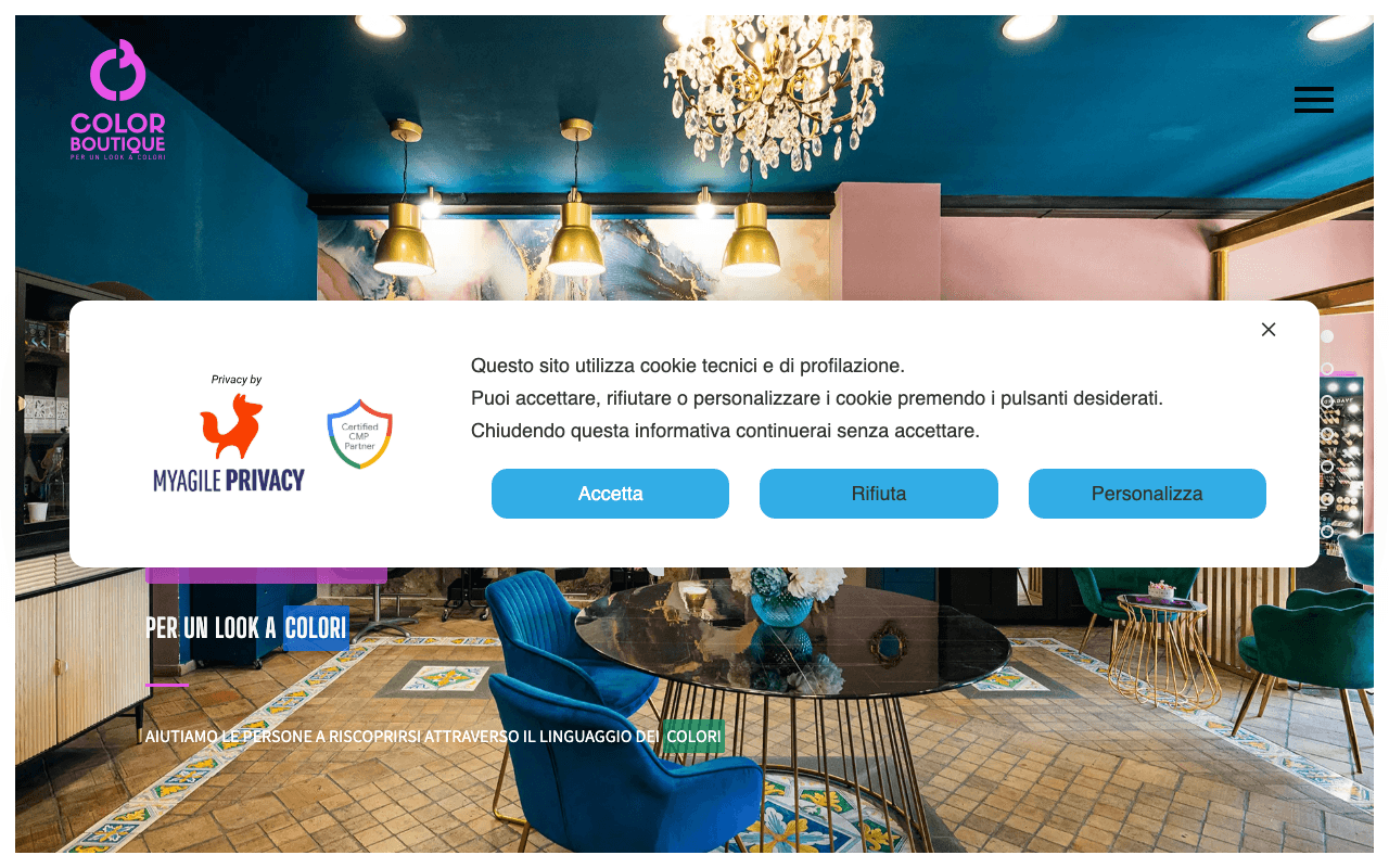 Sito Web Colorboutique