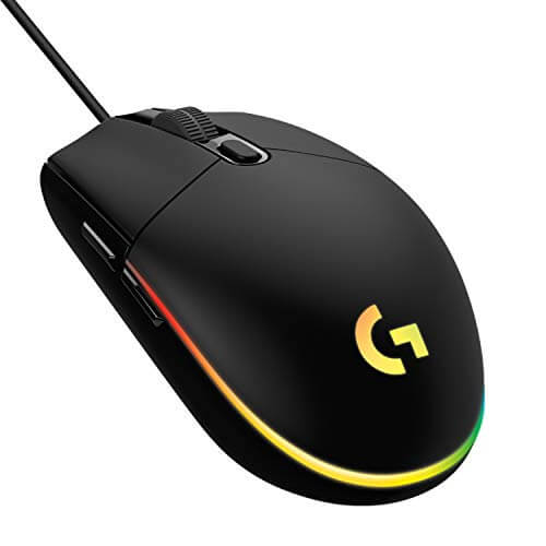 Logitech G203 LIGHTSYNC Mouse Gaming con Illuminazione