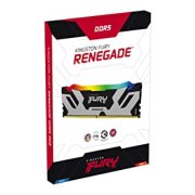Kingston Fury Renegade Nero RGB 32GB 6400MT/s DDR5 CL32 DIMM Desktop Gaming Memory (Kit da 2) – KF564C32RSAK2-32