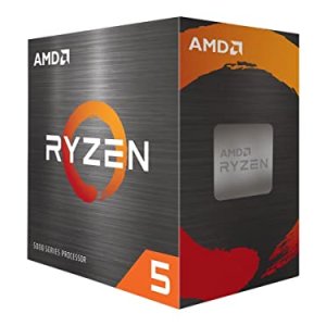 AMD Ryzen 5 5600 con ventola Wraith Stealth – (socket AM4/6 core -12 thread/min Frequenza 3,5 GHz – Frequenza boost 4,4 GHz/35 MB/65 W) – Multicolor