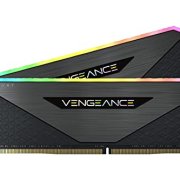 Corsair Vengeance RGB RT 32 GB (2 x 16 GB), DDR4 3600MHz C16 Memoria per Desktop, Illuminazione RGB Dinamica, Ottimizzato per AMD 300/400/500 Series, Compatibile con Intel 300/400/500 Series, Nero