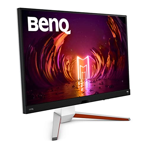 BenQ MOBIUZ EX3210U Monitor 4K Gaming (32 pollici, IPS, 144 Hz, 1ms, HDR 600, HDMI 2.1, VRR compatibile per PS5, telecomando)