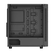 DeepCool Matrexx 55 Mesh Case ATX per PC Gaming Front Panel Mesh 0.6MM SPCC 3*USB3.0/2.0 Pannello Laterale in Vetro Temperato (AxPxL 480x440x210 mm)