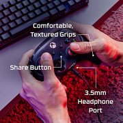 HyperX Clutch Gladiate – Wired Controller, Officially Licensed by Xbox, Dual Trigger Locks, Programmable Buttons, Dual Rumble Motor