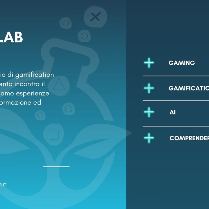 GameLab: il nostro laboratorio di gamification dove l’apprendimento incontra il divertimento! 